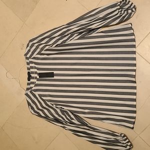 NWT Banana Republuc Strip Blouse
